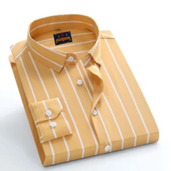 Casual Slim Fit Striped Shirt