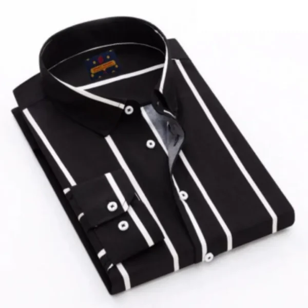 Striped Slim Fit Office Shirts
